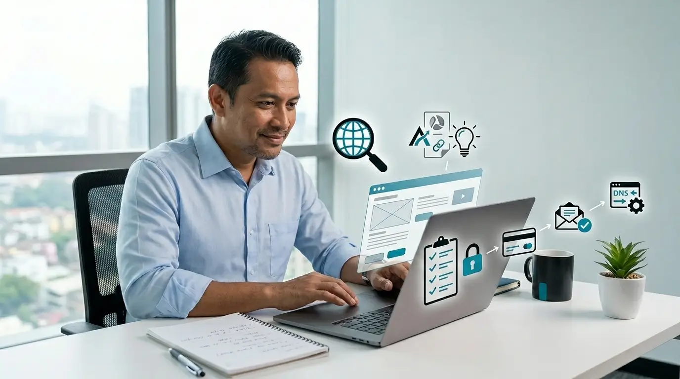 Cara Daftar Domain - 01